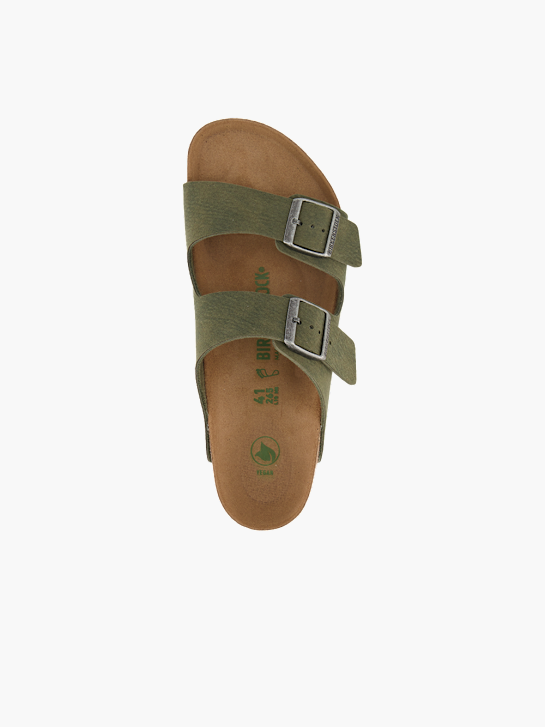 Birkenstock Flache Pantolette Grün 94815 3