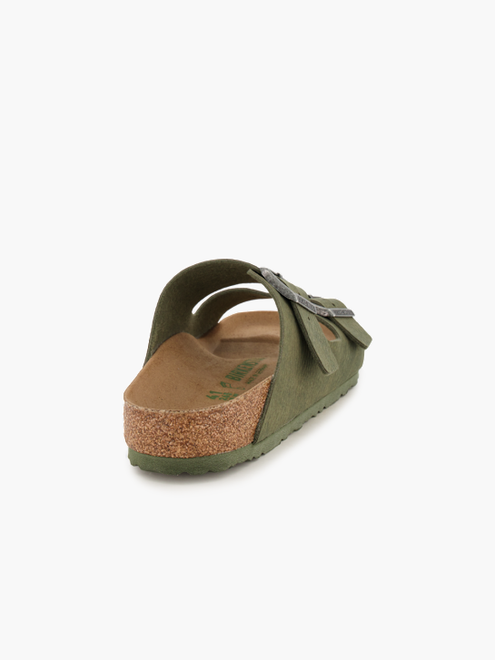 Birkenstock Flache Pantolette Grün 94815 4