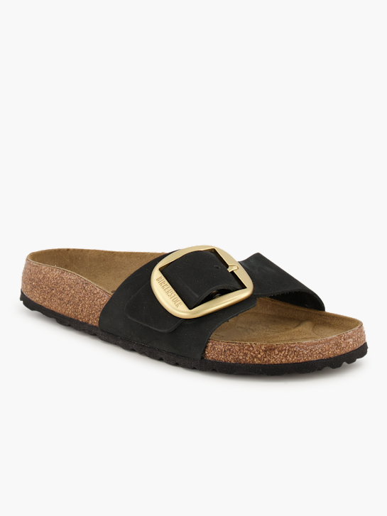 Birkenstock Flache Pantolette Schwarz 94823 1