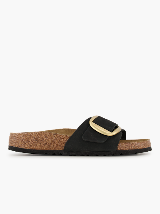 Birkenstock Flache Pantolette Schwarz 94823 2