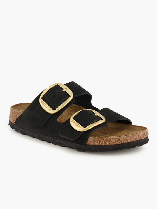 Birkenstock Flache Pantolette Schwarz 94825 1