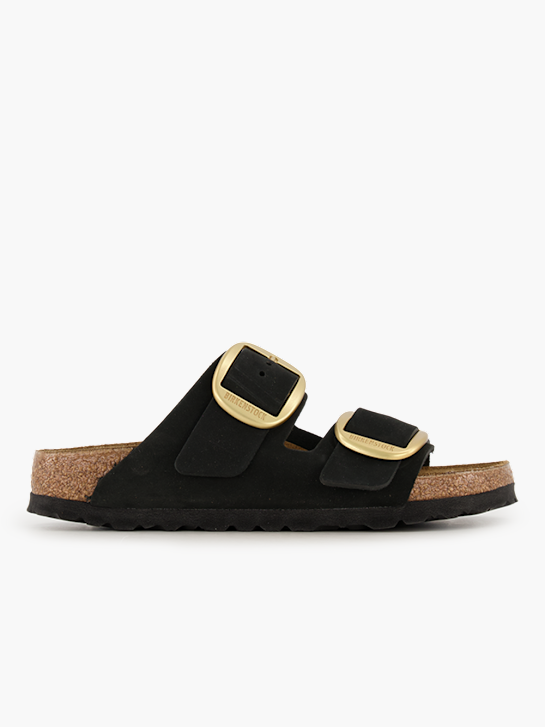 Birkenstock Flache Pantolette Schwarz 94825 2