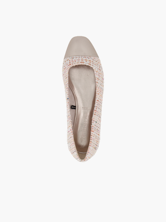 Tamaris Scarpa bassa Crema 92183 3