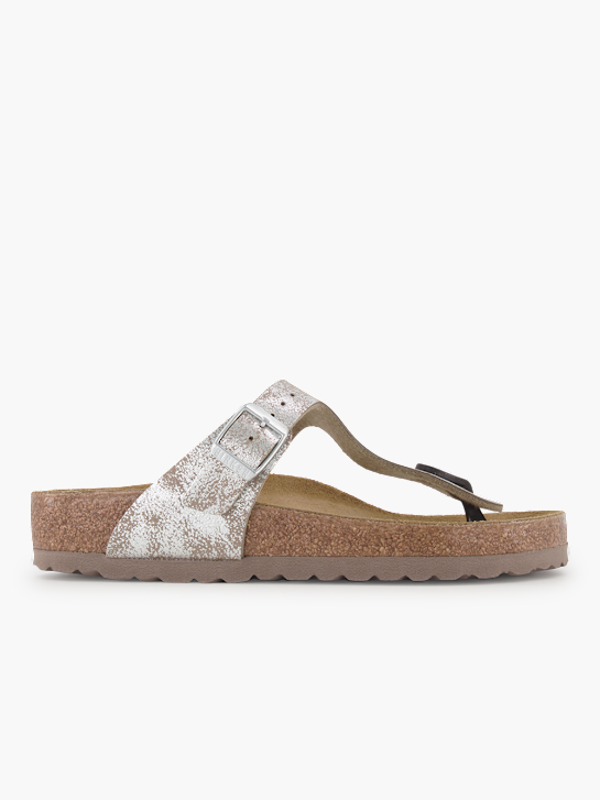 Birkenstock Zehentrenner Silber 92262 2