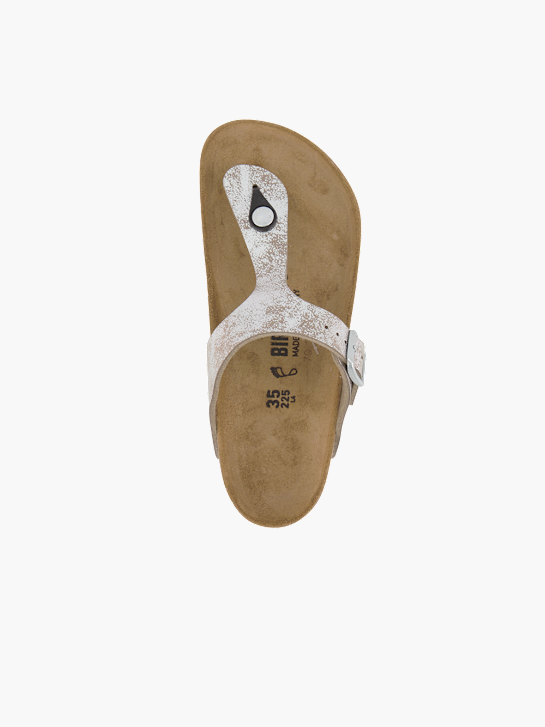 Birkenstock Zehentrenner Silber 92262 3