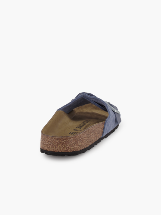 Birkenstock Ciabatta con plantare profondo Blu 92265 4