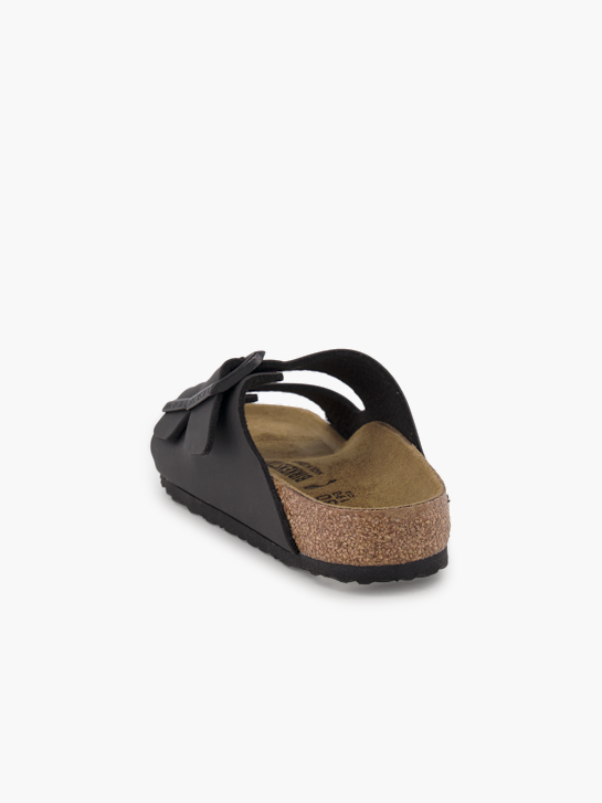 Birkenstock Flache Pantolette Schwarz 92406 4