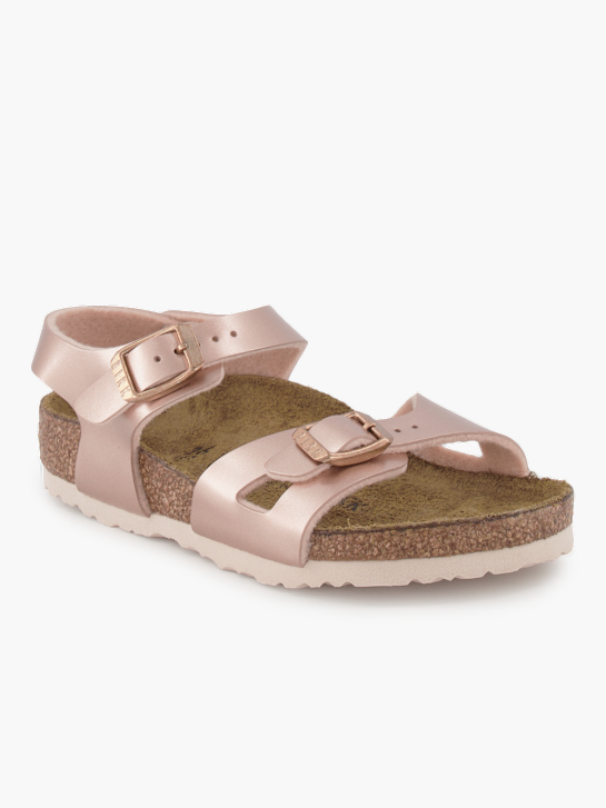 Birkenstock Flache Pantolette Rosa 92408 1