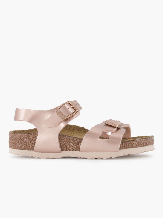 Birkenstock Flache Pantolette Rosa 92408 2