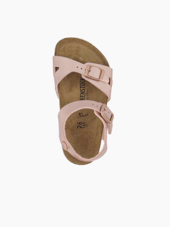 Birkenstock Flache Pantolette Rosa 92408 3