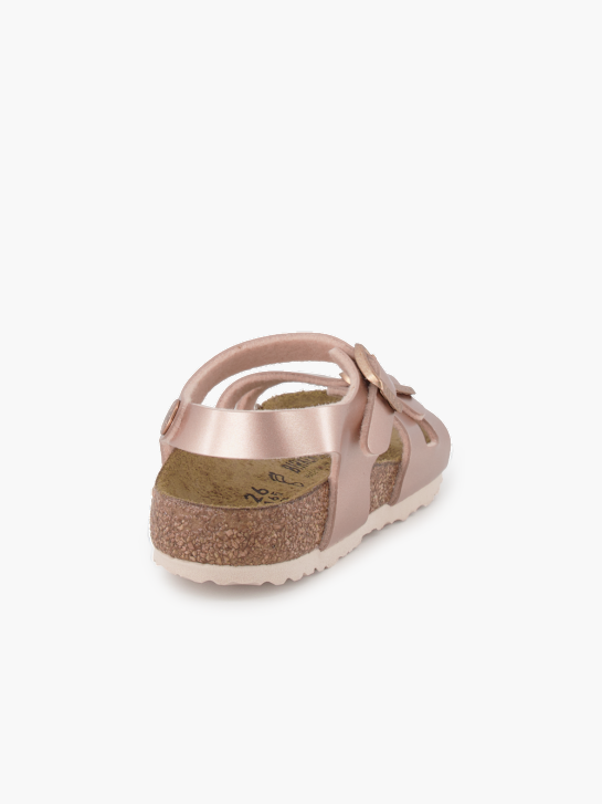 Birkenstock Flache Pantolette Rosa 92408 4