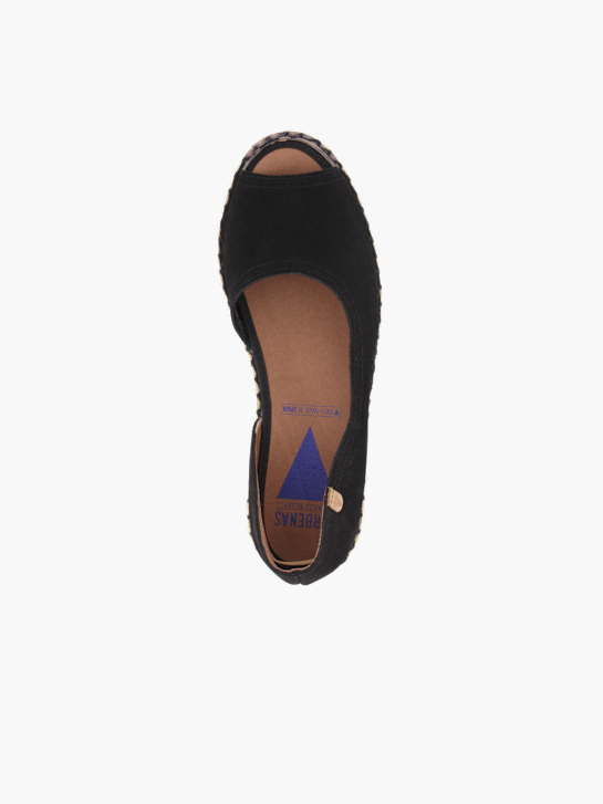 Verbenas Espadrille Schwarz 92465 3