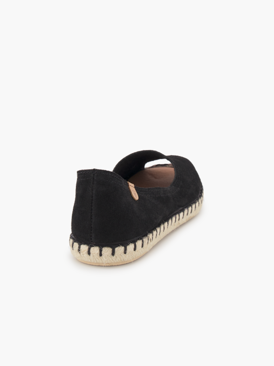 Verbenas Espadrille Schwarz 92465 4