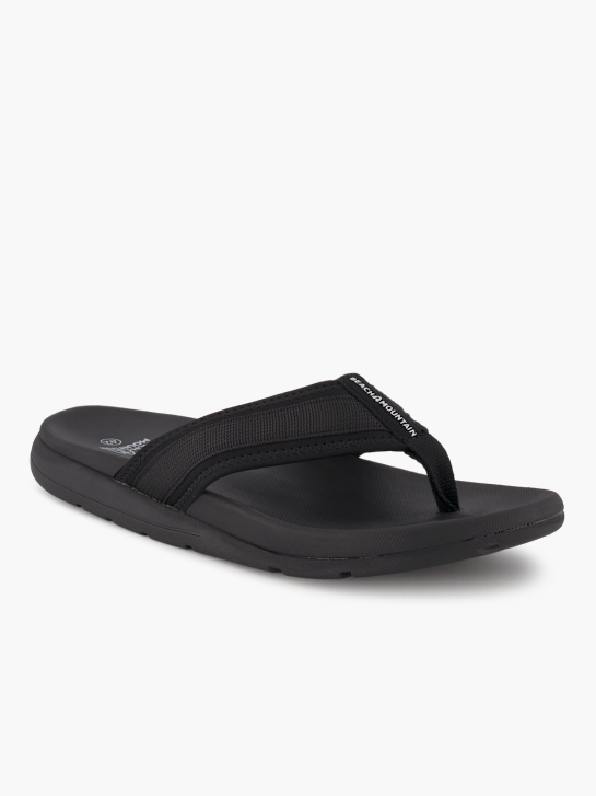 Beach Mountain Chaussons Noir 92493 1