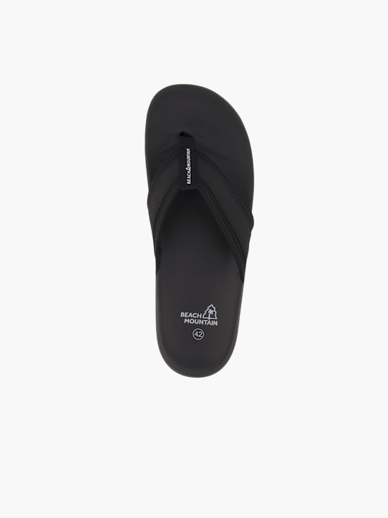 Beach Mountain Chaussons Noir 92493 3