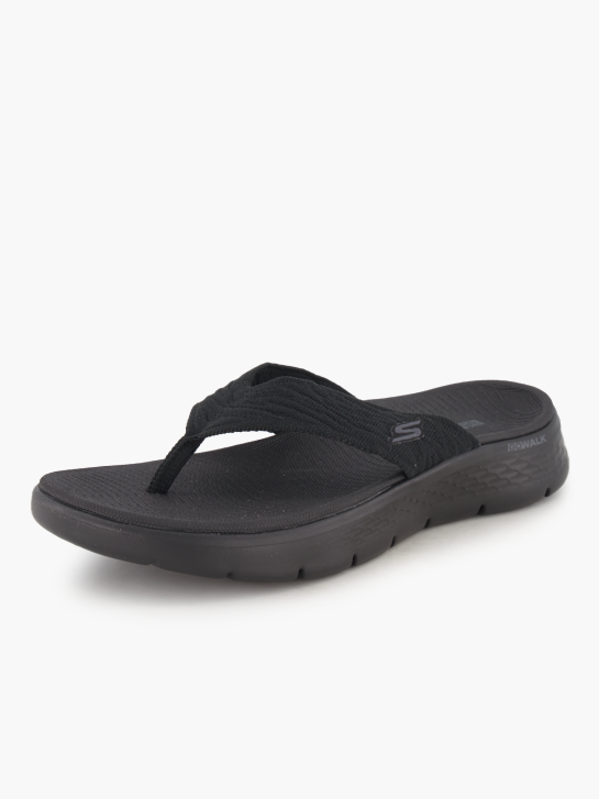 Skechers Pantoletten-Zehentrenner Schwarz 92532 1