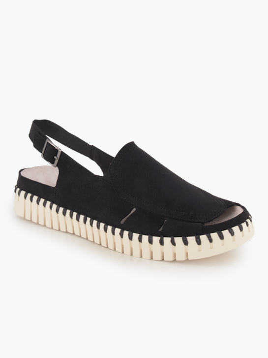 Ilse Jacobsen Espadrille Schwarz 92563 1