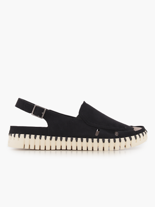 Ilse Jacobsen Espadrille Schwarz 92563 2
