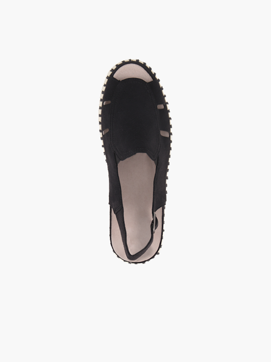Ilse Jacobsen Espadrille Schwarz 92563 4