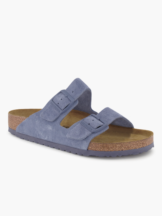 Birkenstock Flache Pantolette Blau 92662 1