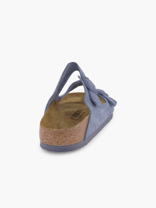 Birkenstock Flache Pantolette Blau 92662 4