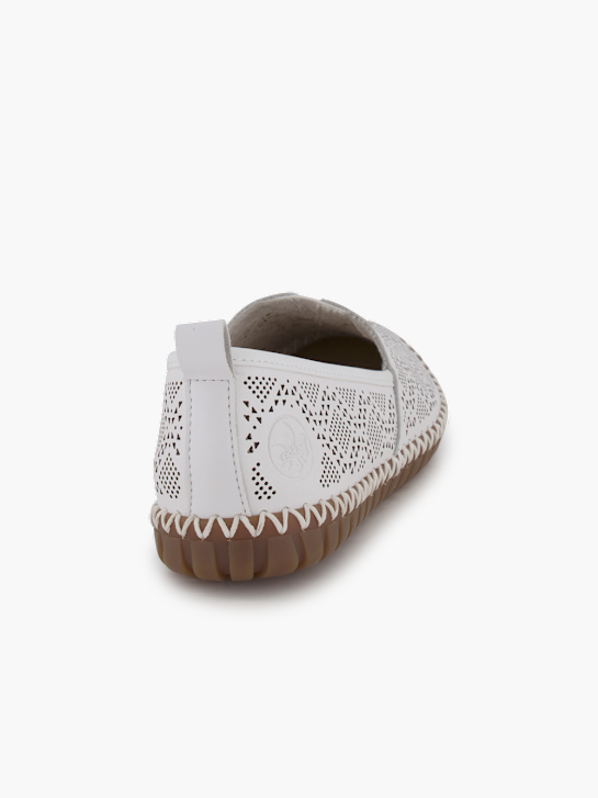 Rieker Loafer Weiss 92667 4