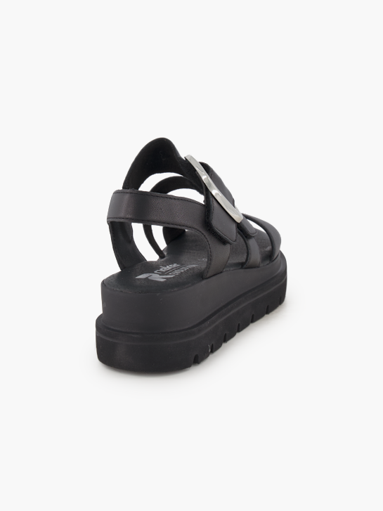 Rieker EVOLUTION Sandale Schwarz 92668 5