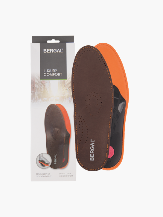 Bergal Semelles chaussures Marron 92697 1