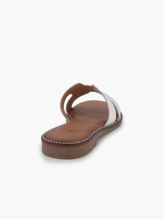 Varese Flache Pantolette Weiss 92771 4