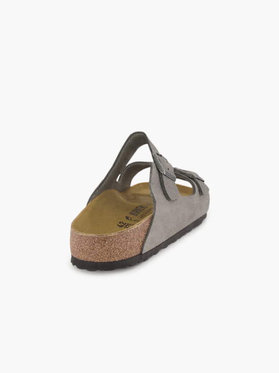 Birkenstock Offener Hausschuh Grau 93831 4