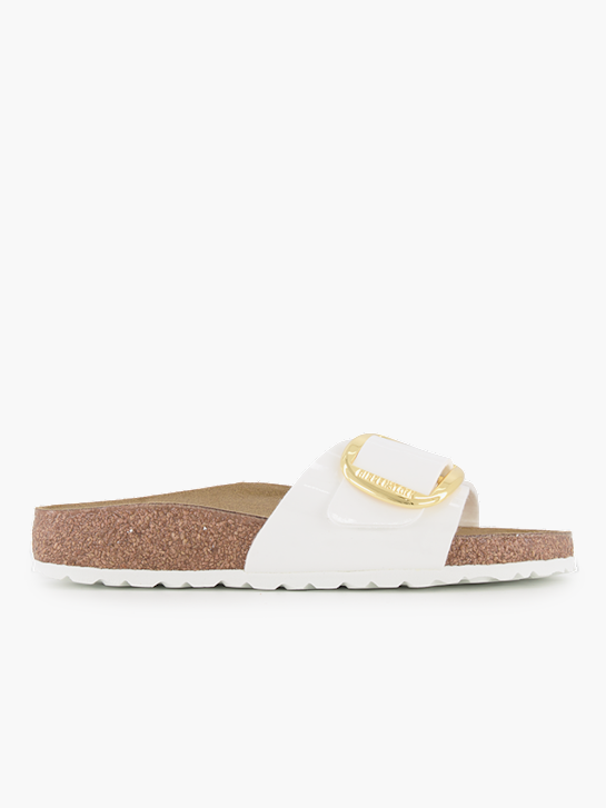 Birkenstock Flache Pantolette Weiss 93889 2