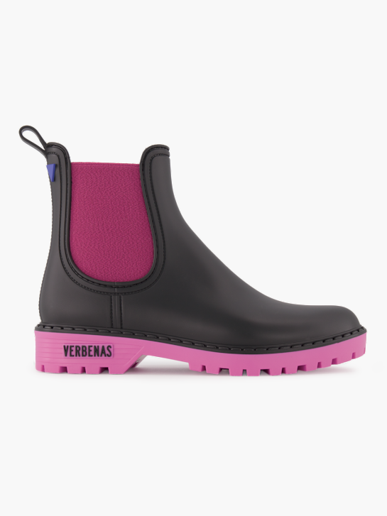 Verbenas Stivale di gomma Nero 93058 2