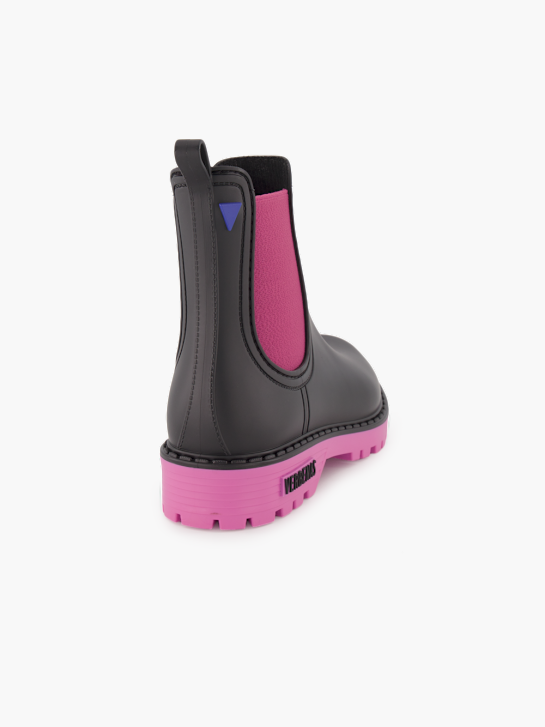 Verbenas Stivale di gomma Nero 93058 5