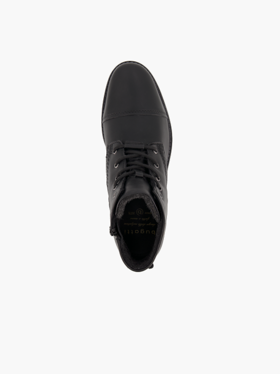 Bugatti Schnürstiefel Schwarz 93063 4