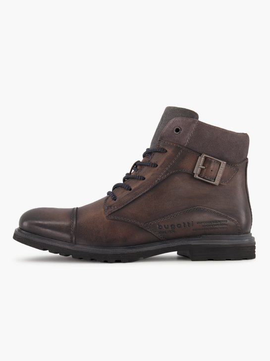 Bugatti Schnür-Stiefelette Grau 93064 2
