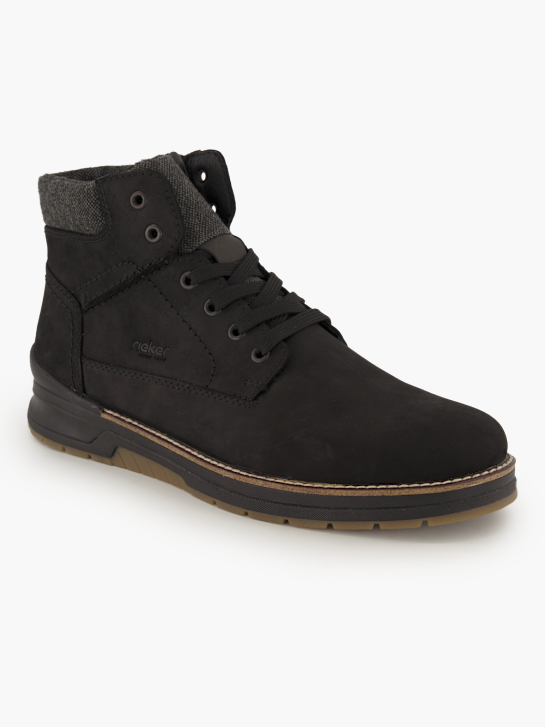 Rieker Schnür-Stiefelette Schwarz 93383 1