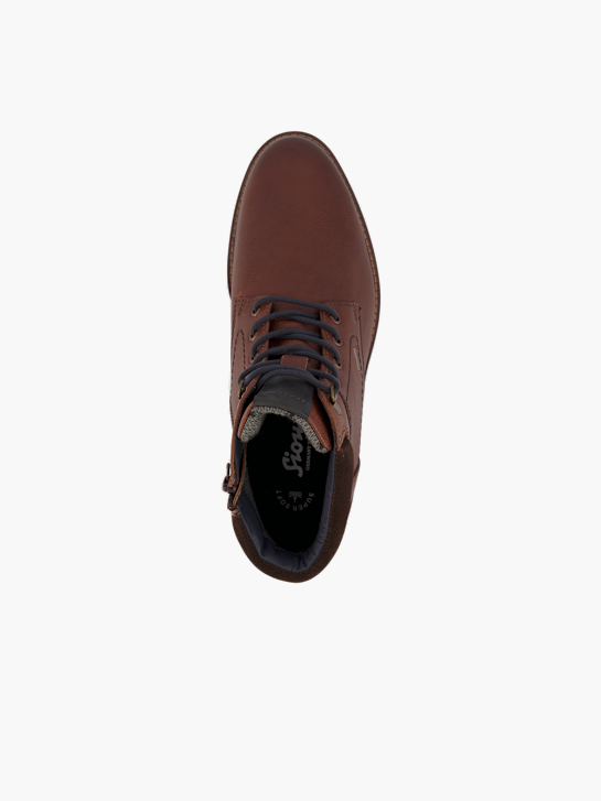 Sioux Stivale allacciato Cognac 93409 4
