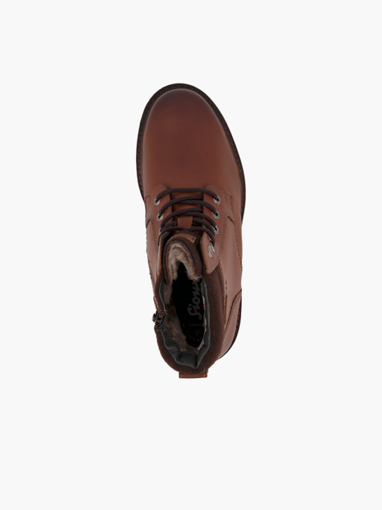 Sioux Bottes à lacets Marron 93407 5