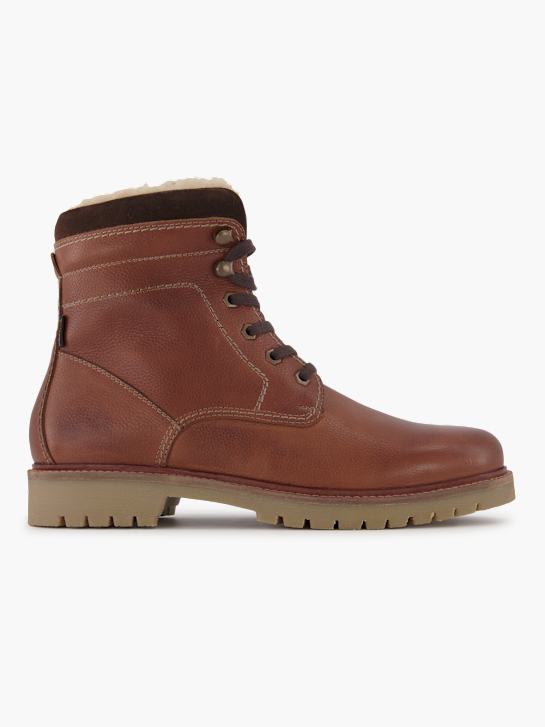 Varese Bottes à lacets Cognac 93475 2