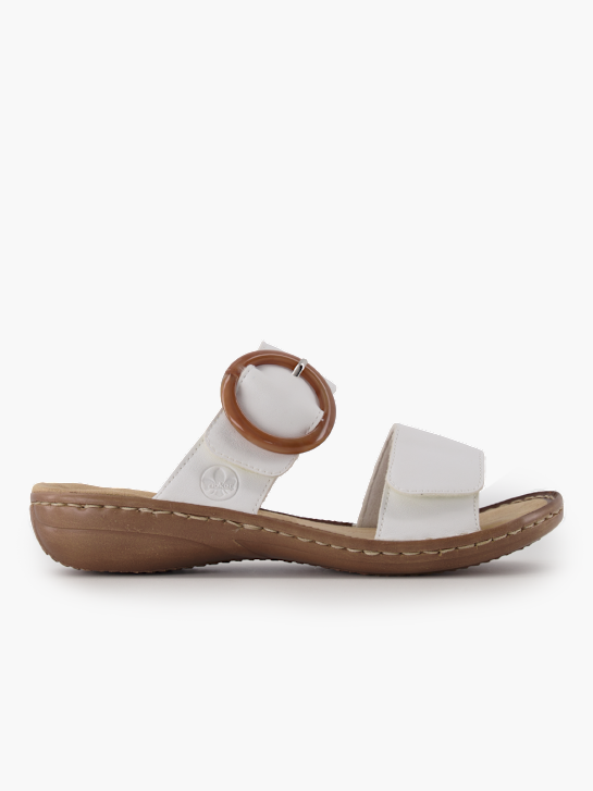 Rieker Mules Blanc 93485 2