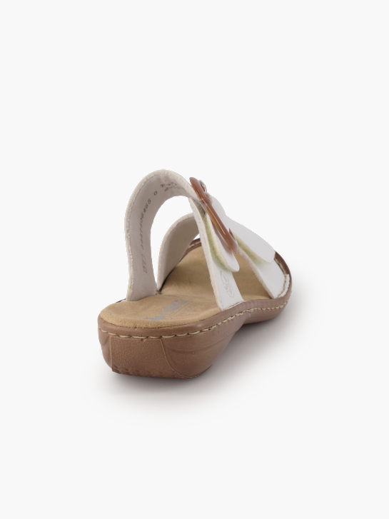 Rieker Mules Blanc 93485 5