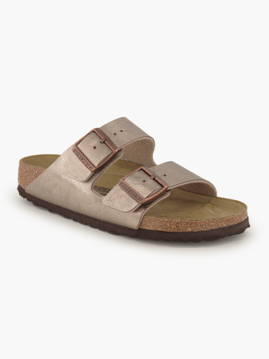 Birkenstock Flache Pantolette Taupe 95533 1
