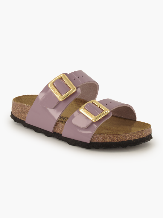 Birkenstock Flache Pantolette Lila 95548 1