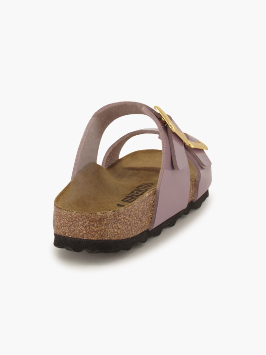 Birkenstock Flache Pantolette Lila 95548 4