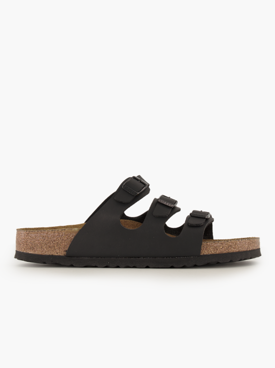 Birkenstock Flache Pantolette Schwarz 95559 2
