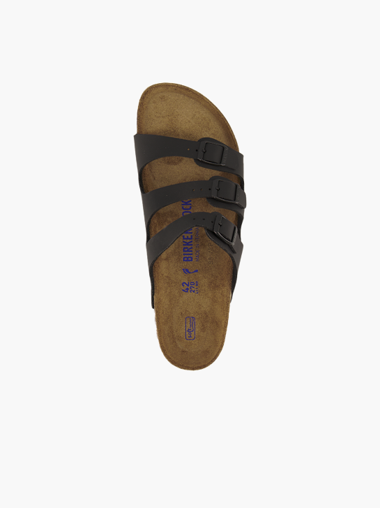Birkenstock Flache Pantolette Schwarz 95559 3