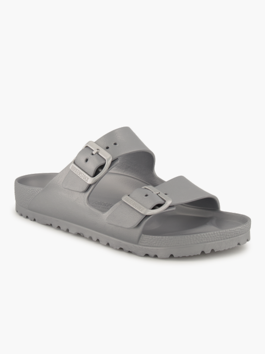 Birkenstock Ciabatta aperta dietro Argento 95571 1