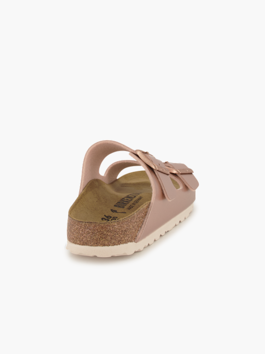 Birkenstock Flache Pantolette Gold 95606 4