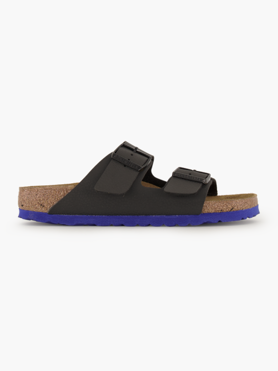 Birkenstock Flache Pantolette Schwarz 95610 2