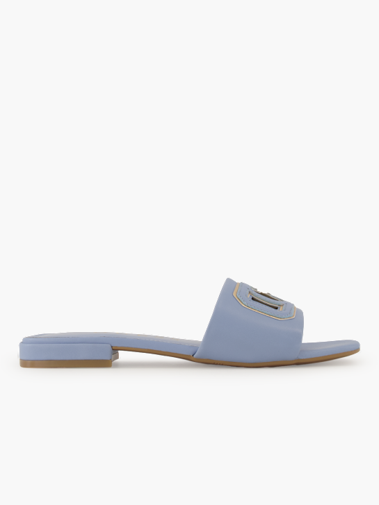 GUESS Flache Pantolette Blau 95631 2